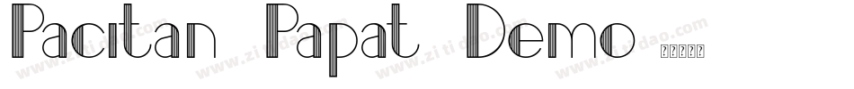 Pacitan Papat Demo字体转换